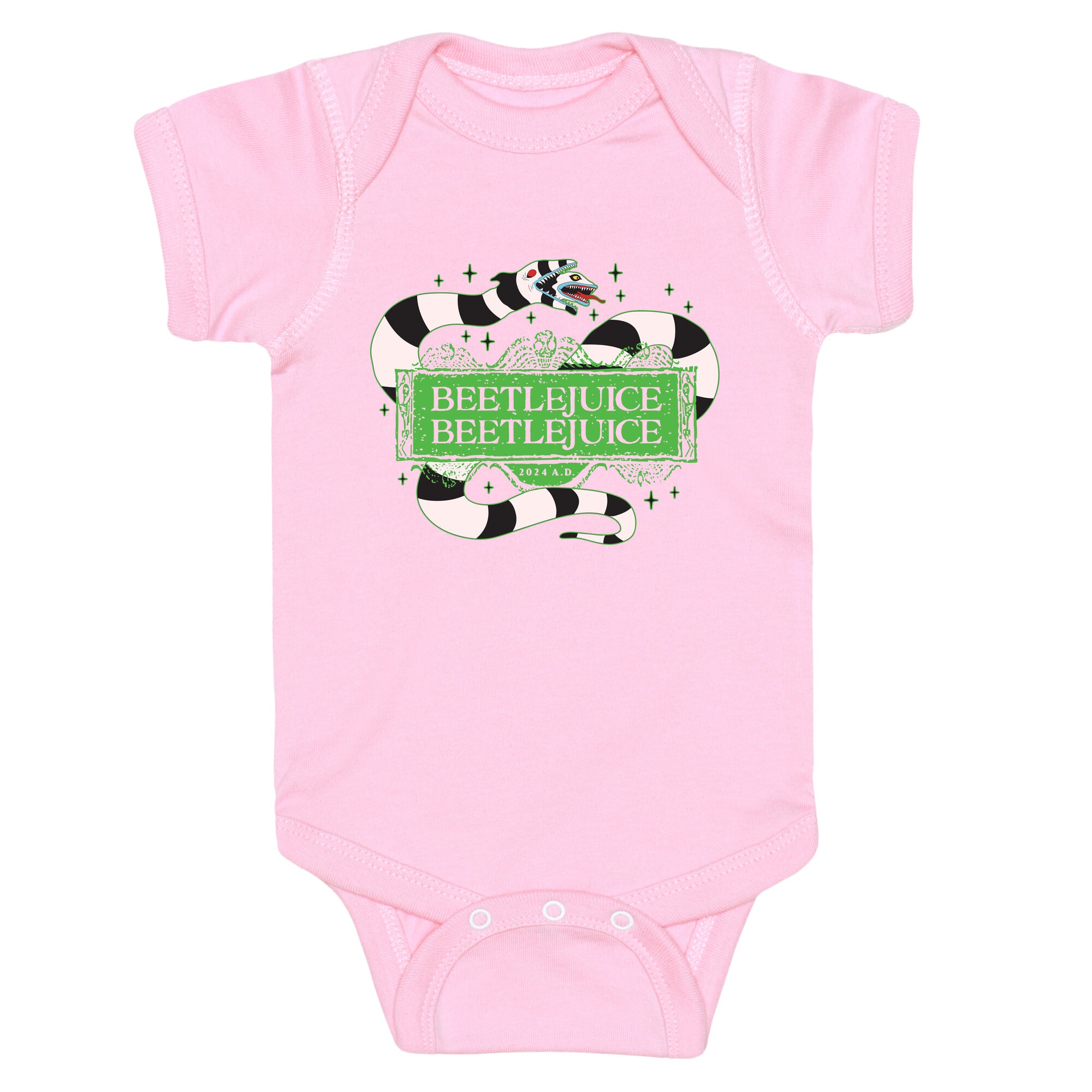 Beetlejuice Beetlejuice 2024 AD Baby One-Piece